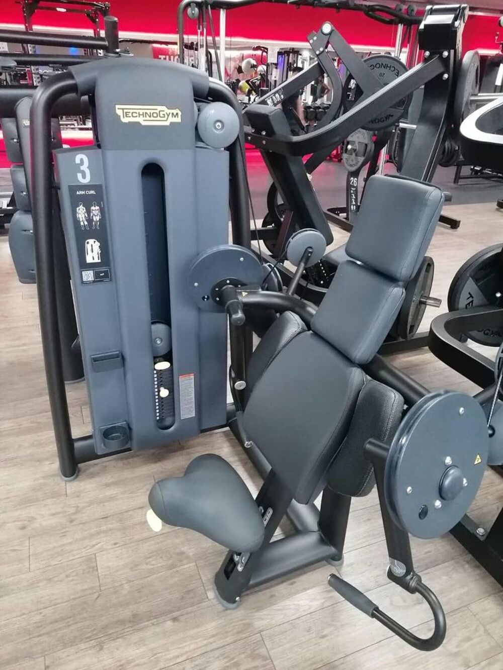 Lot Musculation Technogym Selection - 11 Machines (&Eacute;tat Pro) Sports