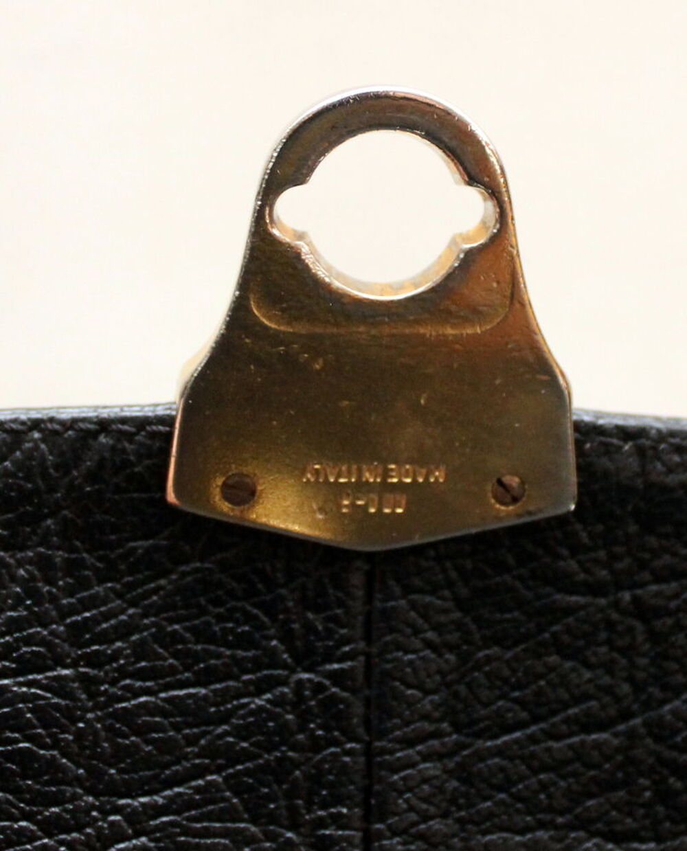 Sac cartable cuir noir MAC DOUGLAS Maroquinerie