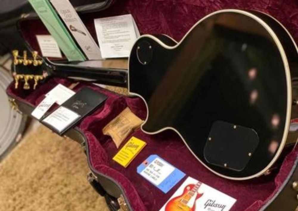 Gibson Les Paul Custom Shop Black Beauty 2009 Instruments de musique