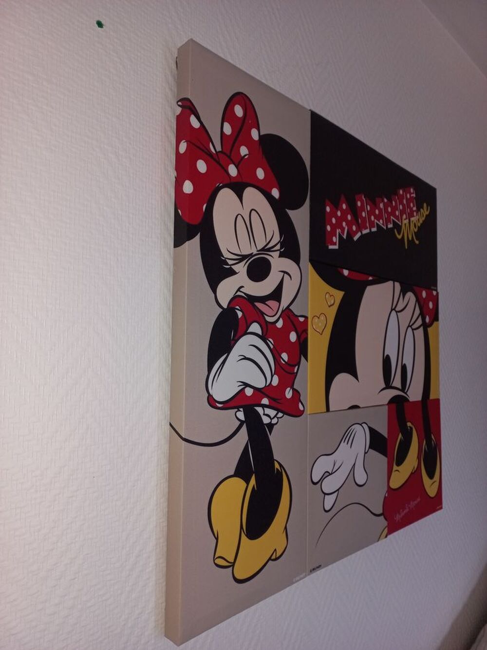 Toile / Tableau / Cadre Minnie Mouse by Disney excellent &eacute;ta Dcoration