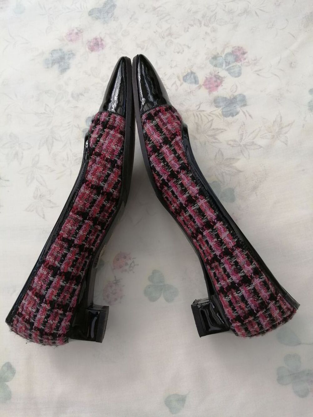 CHAUSSURES NEUVES SALAMANDER ROSE/NOIR Chaussures