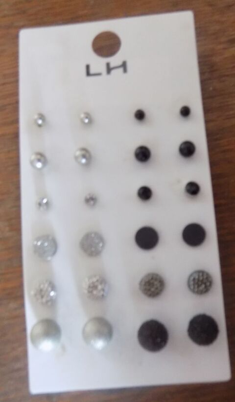 12 paires de boucles d'oreilles 2 La Motte-d'Aveillans (38)