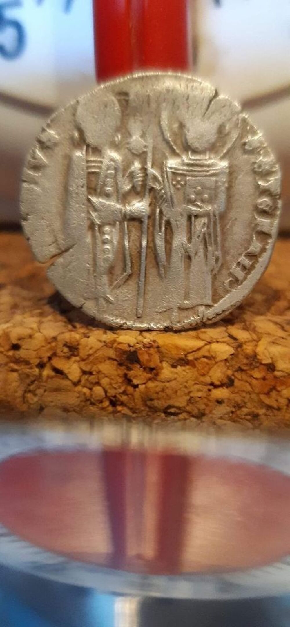 pi&egrave;ces de monnaie en argent de Venise 