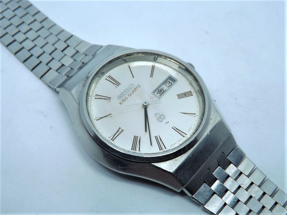 Rare montre Seiko King Quartz 0853-8005 1976 Bijoux et montres