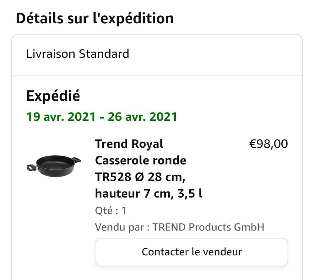 Sauteuse anti-adh&eacute;sive 28 cm+ po&ecirc;le inox Cuisine