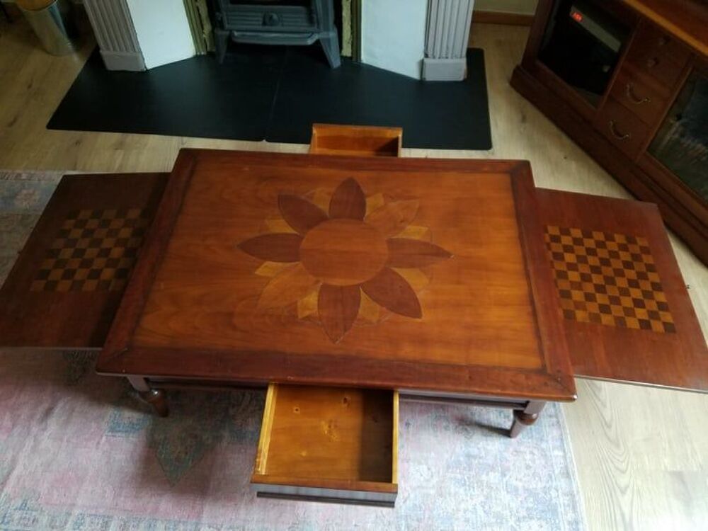Table de salon en bois massif Meubles