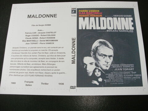 Film :   Maldonne   35 Saint-Médard-en-Jalles (33)