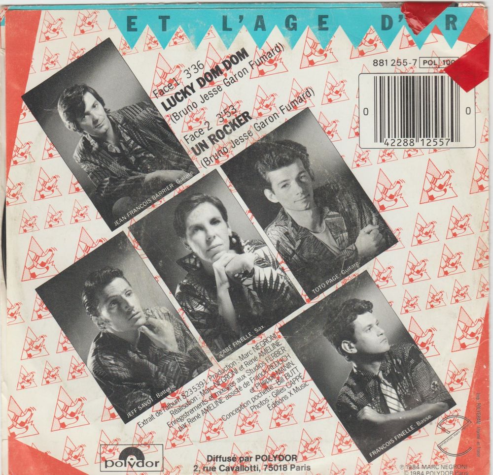 JESSE CARON / 2 X DISQUES VYNIL 45 TOURS CD et vinyles