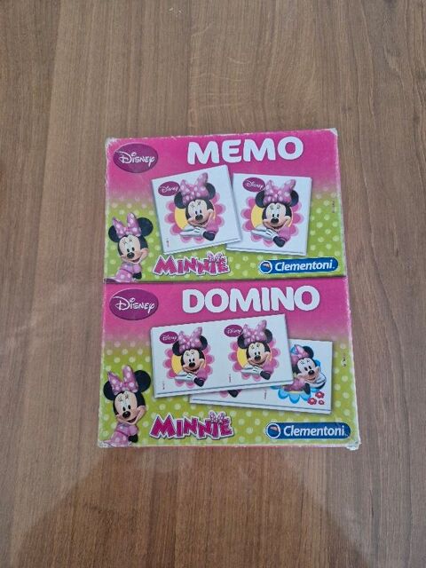 Coffret Jeu 2 en 1 Memo + Domino Minnie Disney - Clementoni 5 Val-des-Marais (51)