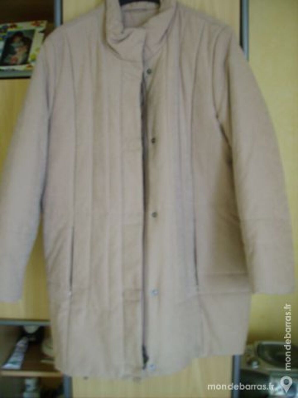 Manteau beige fonc&eacute; marque originale BURTON Vêtements