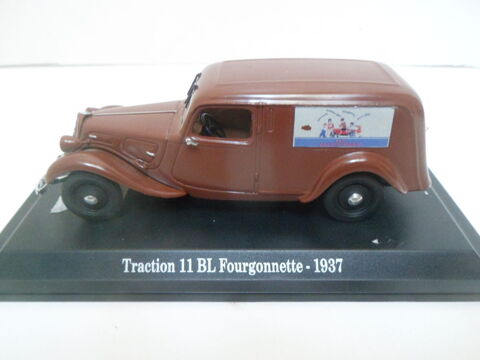 Citroen traction 11 bl fourgonnette 1937 - 1/43 voiture 15 Toulouse (31)