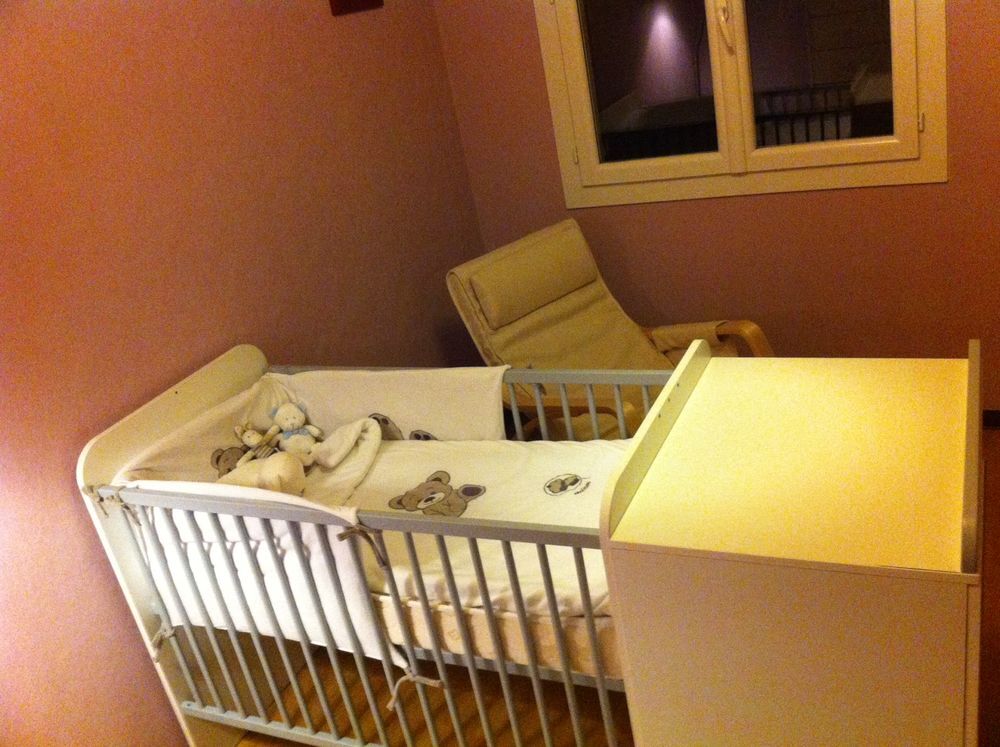 Lit b&eacute;b&eacute; &eacute;volutif en lit enfant Mobilier enfants