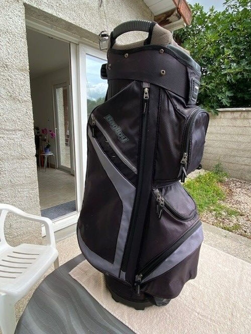 Sac de golf bagboy grand avec casquette, 15 compartiments : Sports