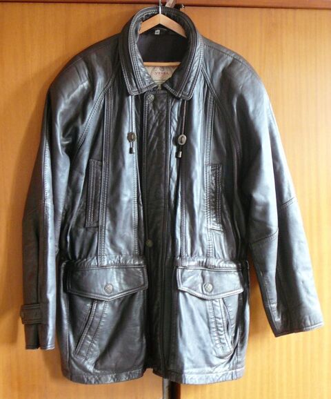 MANTEAU  HOMME CUIR VACHETTE ? T. 54 119 Paris 15 (75)