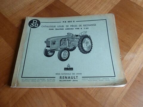 Catalogue de pi�ces d�tach�es pour tracteur RENAULT Marcilly-le-Hayer (10)