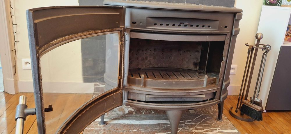 po&ecirc;le fonte 12kw buches 60cm Bricolage