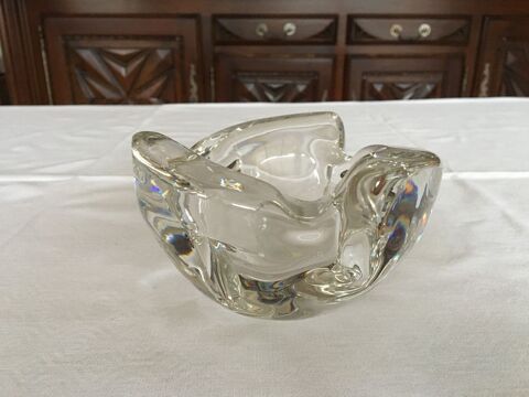 Cendrier vide poche Vintage verre cristal de sevres 25 Biarritz (64)