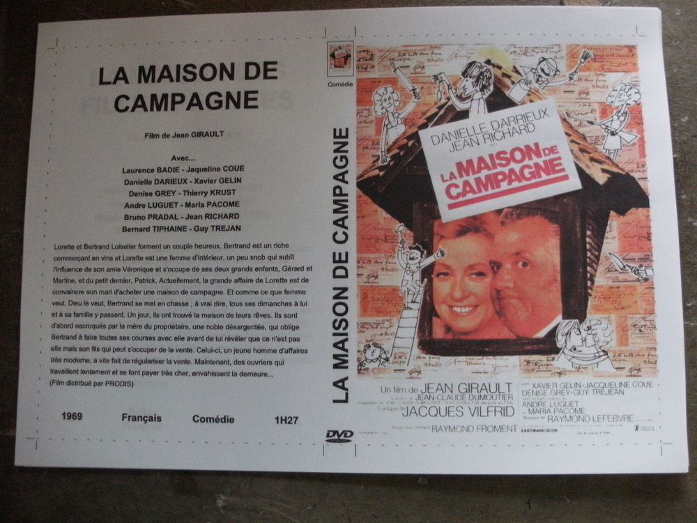 Film : " La maison de campagne " DVD et blu-ray