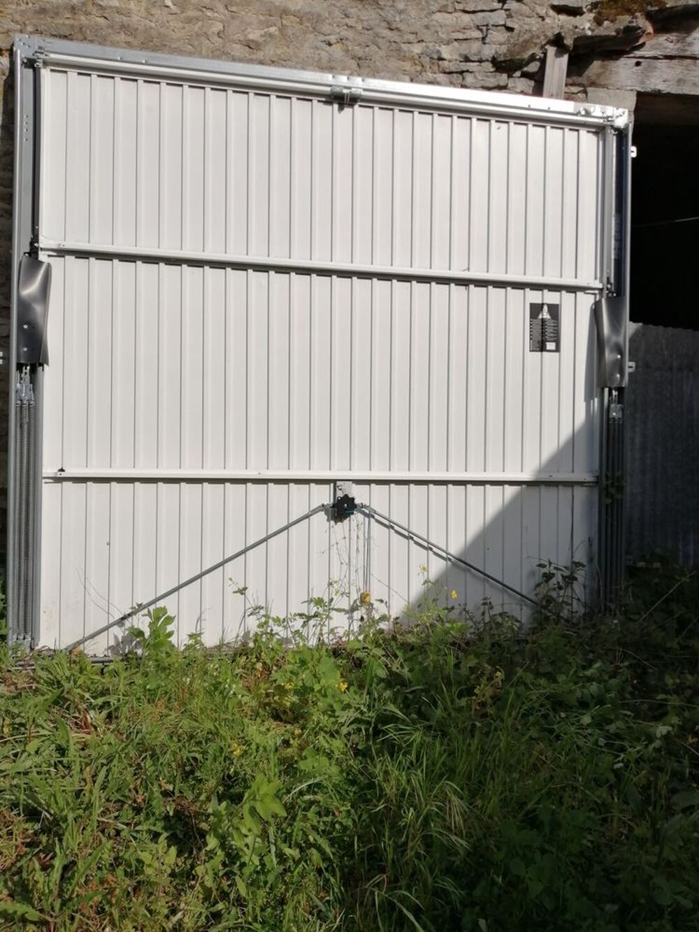 Porte garage basculante 2000 x 2400 Bricolage