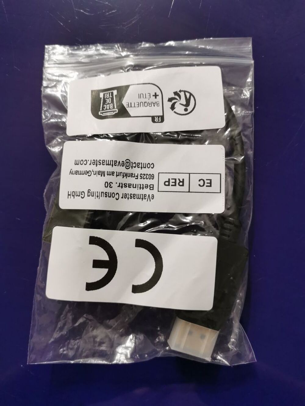C&Acirc;BLE ADAPTATEUR DISPLAY PORT M&Acirc;LE VERS HDMI FEMELLE Matériel informatique
