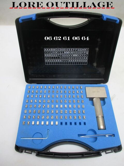 GRAVUREM Jeu de 100 caractères à frapper 190 Cagnes-sur-Mer (06)