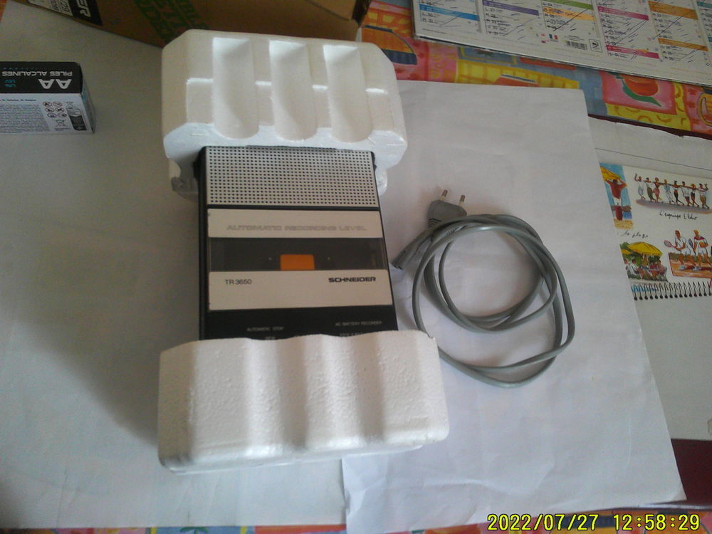 Portable Cassette Recorder SCHNEIDER TR 3650 / 29 