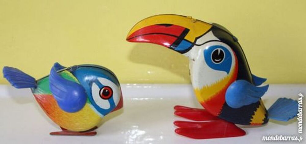 oiseaux t&ocirc;le automate ZULU + LILO LEHMAN W.Germany Jeux / jouets