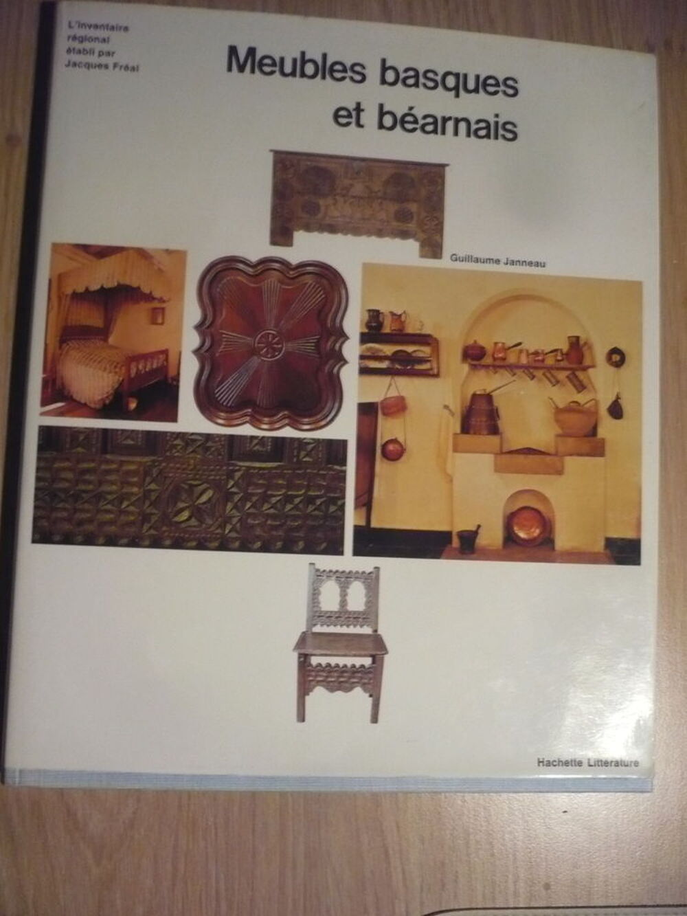 MEUBLES BASQUES ET B&Eacute;ARNAIS par Guillaume JANNEAU 1974 Livres et BD