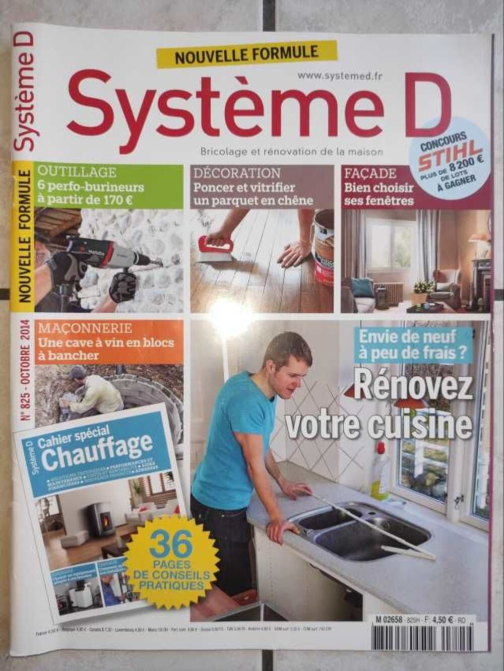 Syst&egrave;me D Lot 10 Magazines anciens Livres et BD