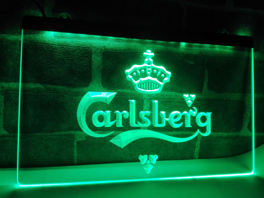 Enseigne lumineuse Carlsberg
