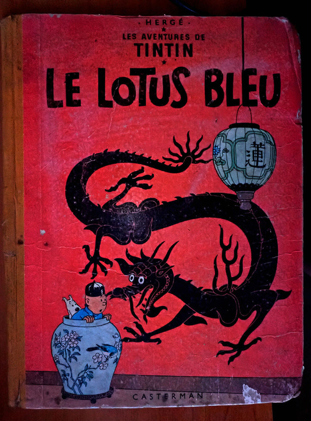 Album "TINTIN ET LE LOTUS BLEU" Livres et BD