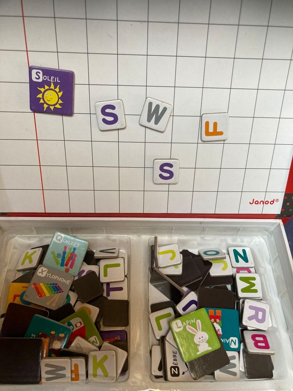Coffret magn&eacute;tique alphabet JANOD Jeux / jouets