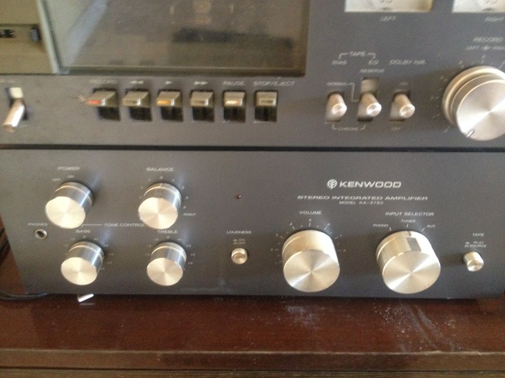 chaine kenwood ka 3750 kt 5300 mk2 et kx 520 mk2 Audio et hifi