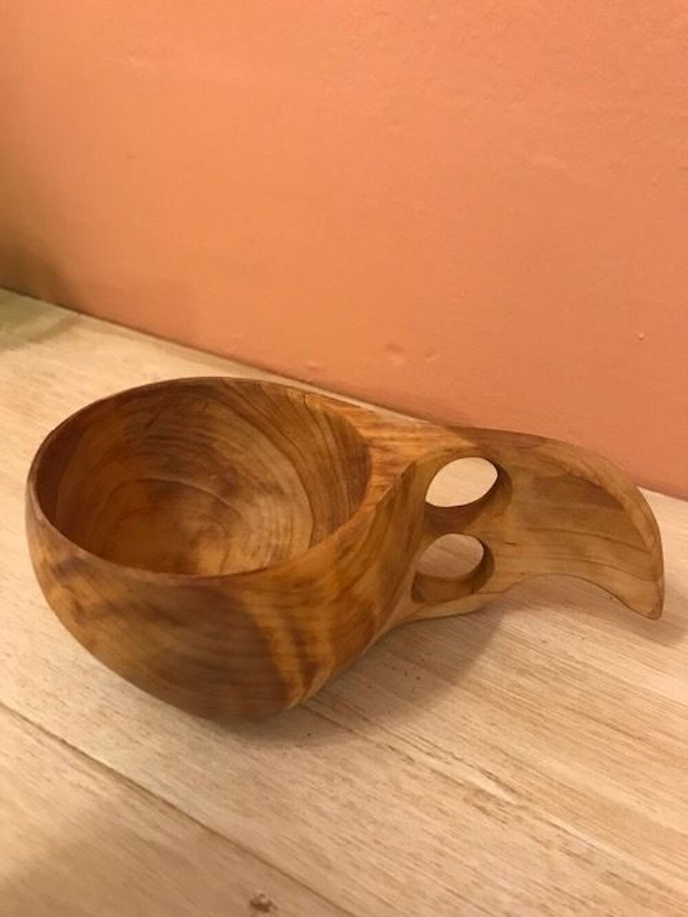 Timbale en Olivier Décoration
