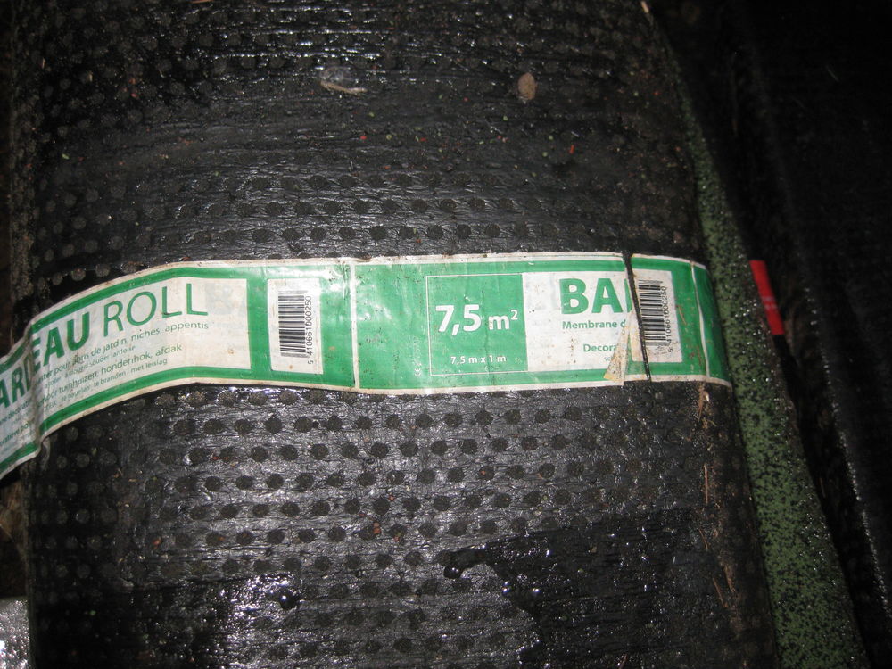3 bandeaux bitum&eacute; roll vert Bricolage