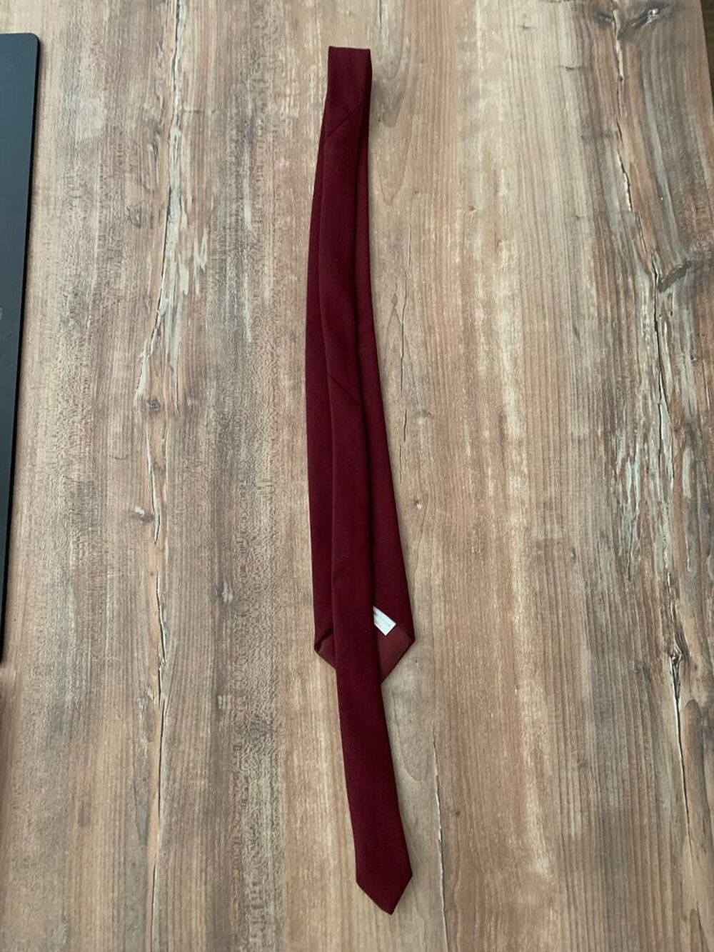Cravate homme couleur bordeaux Vêtements
