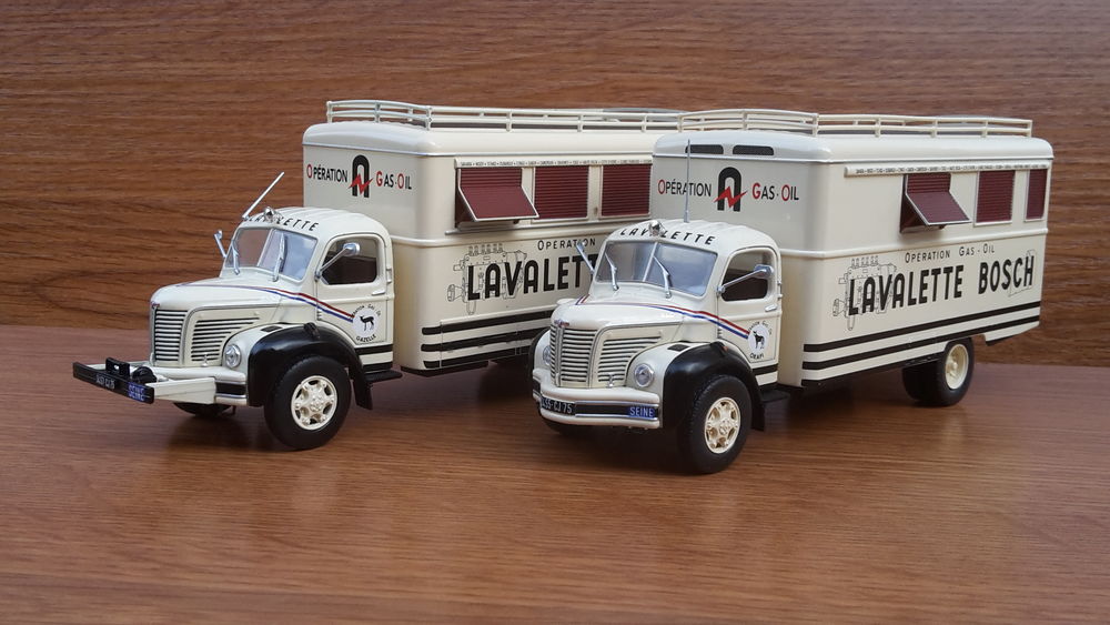 Lot de 2 Berliet GLC 6 Okapi 