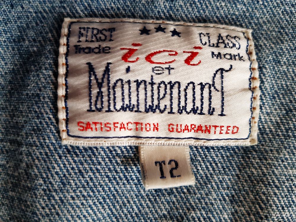 Veste en Jean Femme. Vêtements