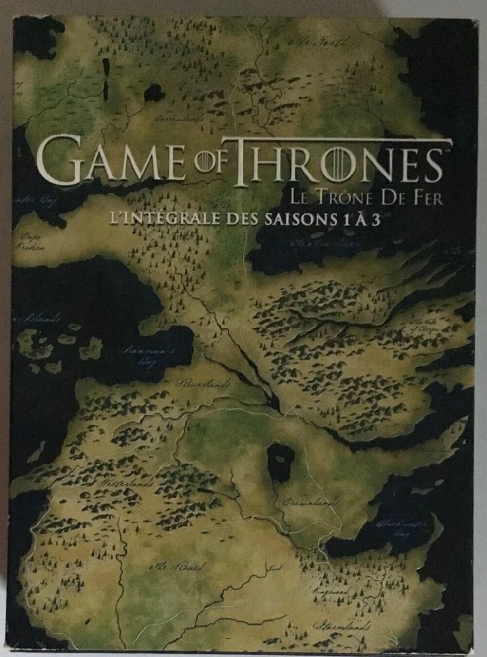 Coffret DVD de l'int&eacute;grale des saisons 1 &agrave; 3 Game of Thrones DVD et blu-ray