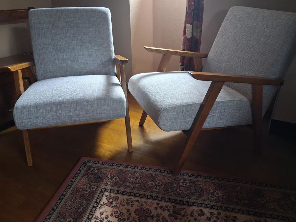 deux fauteuils vintage. Décoration