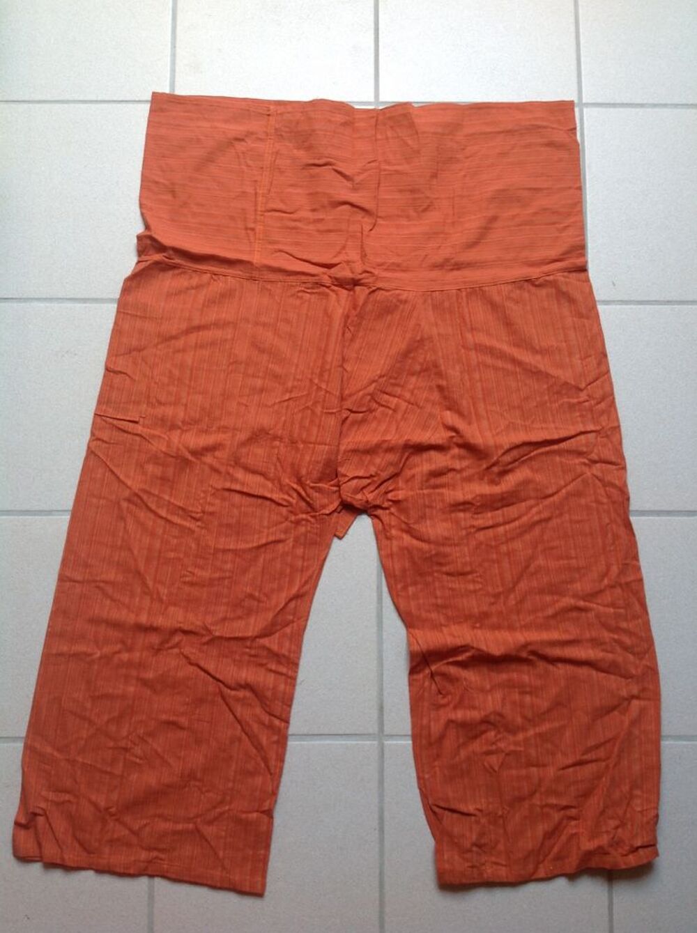 PANTALON BATIK ORANGE TAILLE UNIQUE Envoi Possible Vêtements