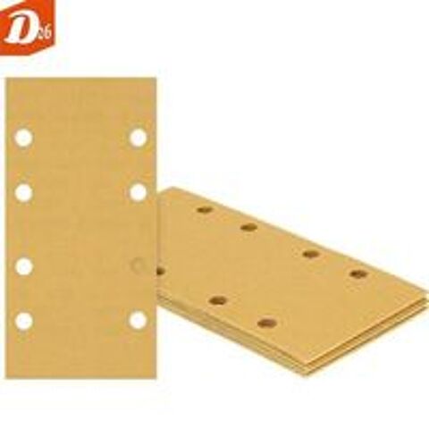   10 feuilles abrasives BOSCH 93x230mm 8 Trous Grain G120 P120 