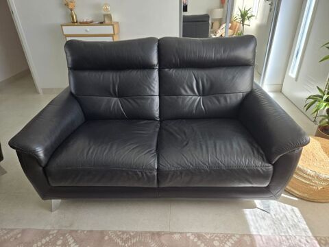 Canape cuir 2 places Pessac (33)