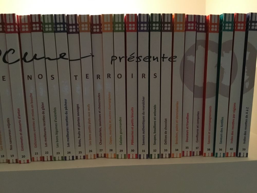 Collection de 40 livres de recettes Paul Bocuse Cuisine