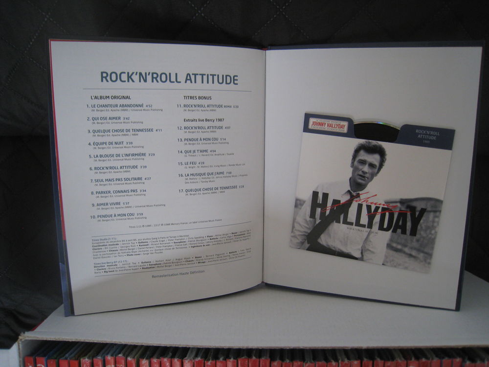 cd johnny hallyday 50 ans de chansons en 50cd s CD et vinyles