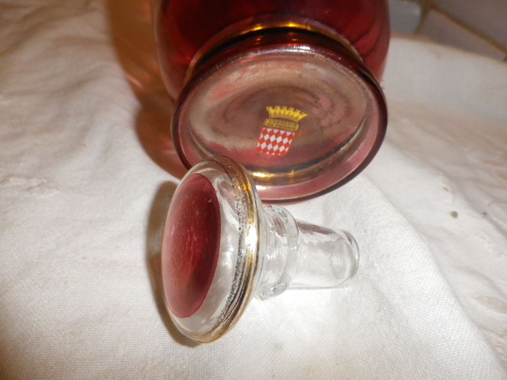 carafes vintage - Verrerie de Monaco Décoration