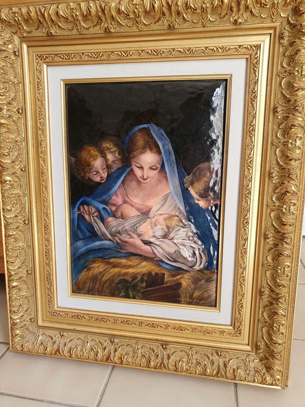 AV Tableau &eacute;maux Décoration
