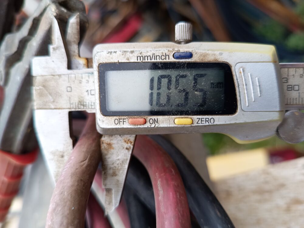 Cables demarrage 25 mm2 long 5m Bricolage