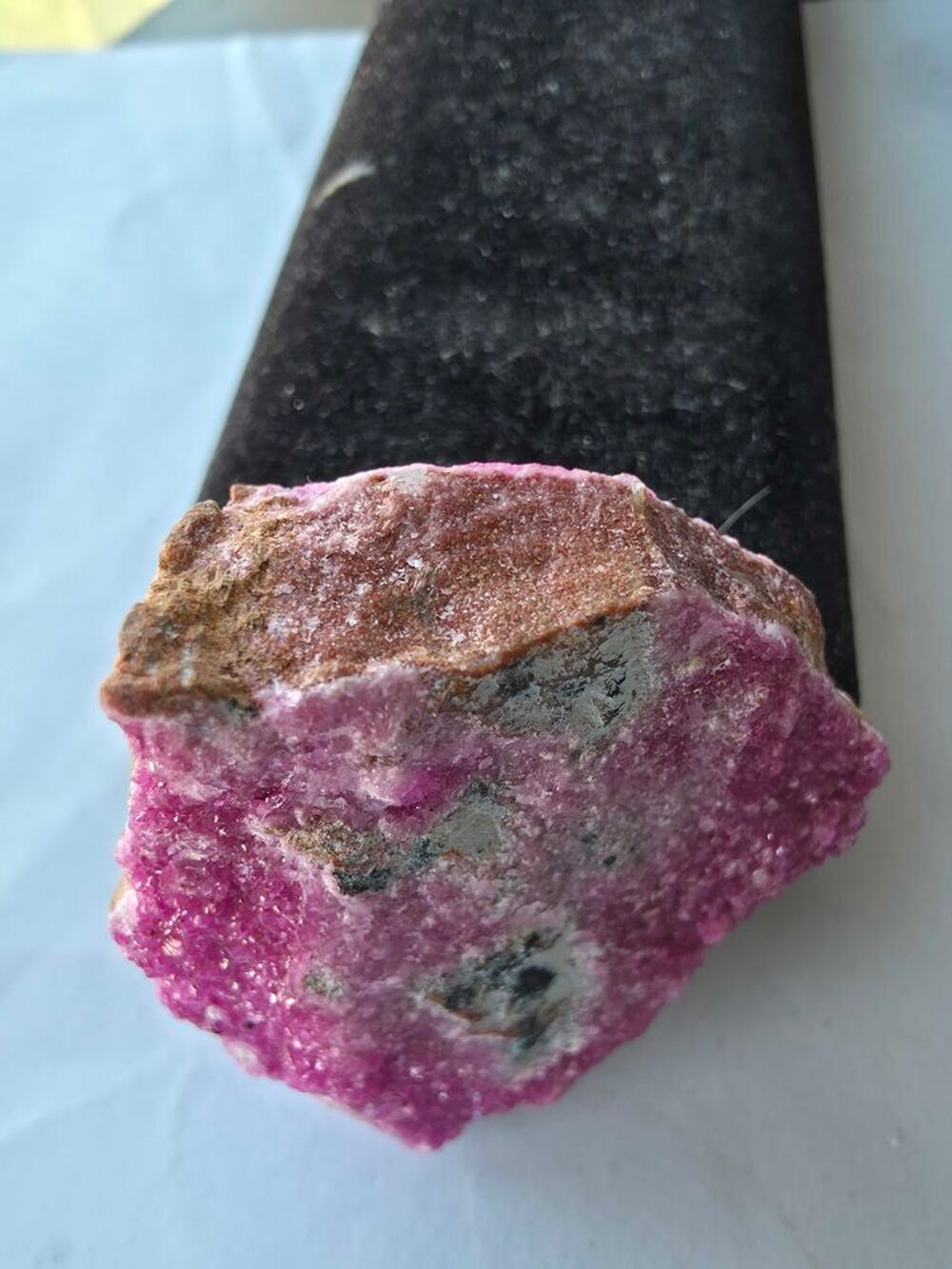 Cobaltocalcite Rose Fuchsia Naturelle-Cristaux Katanga RDC 