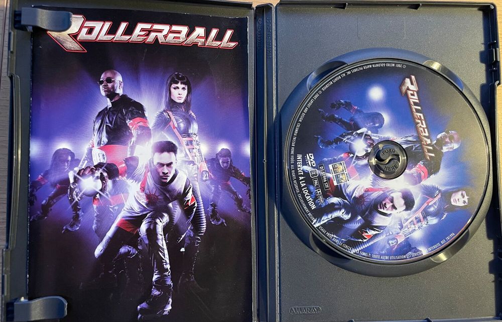 DVD Rollerball (2002) ? John McTiernan ? Jean Reno ? SF DVD et blu-ray